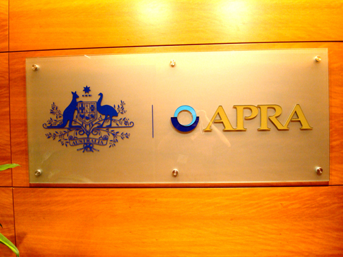APRA Reception Sign